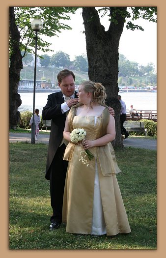 Jenni & Jari, July 8, 2006