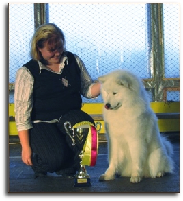 Gale and Jenni in Siauliai All Breed Show
